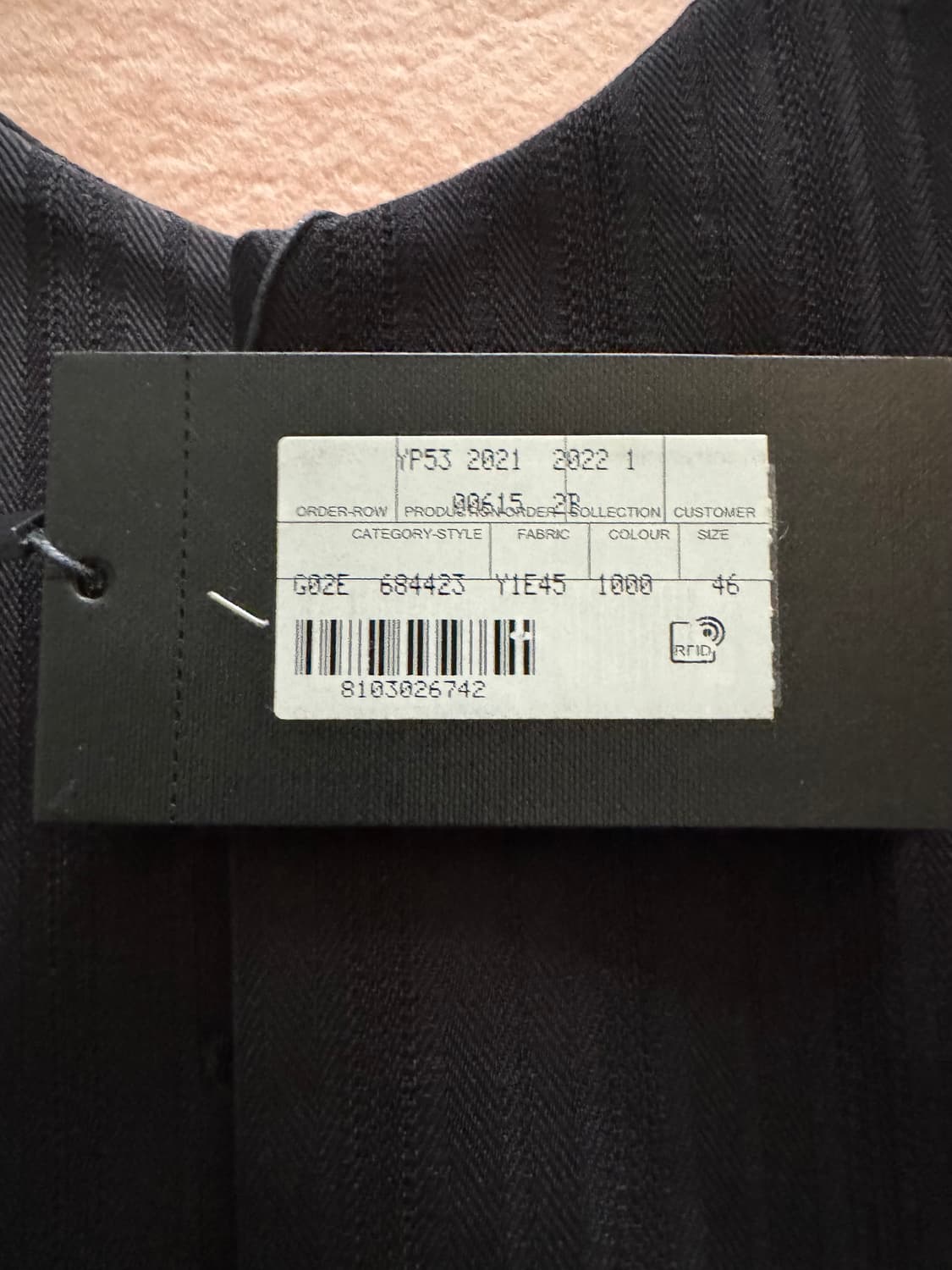 생로랑  이브닝 조끼 베스트 상품이미지5