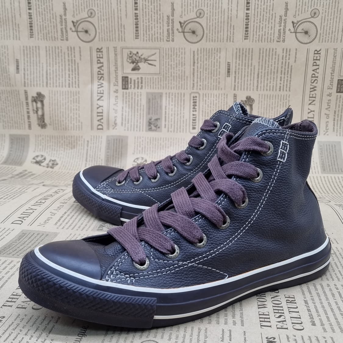 컨버스 척테일러 레더 하이탑 245 상품이미지1