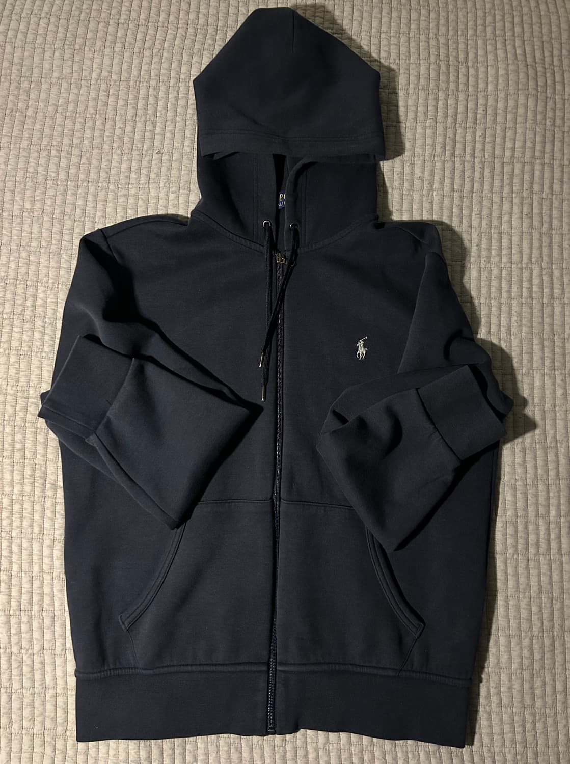 폴로 네이비 후드집업 상품이미지1