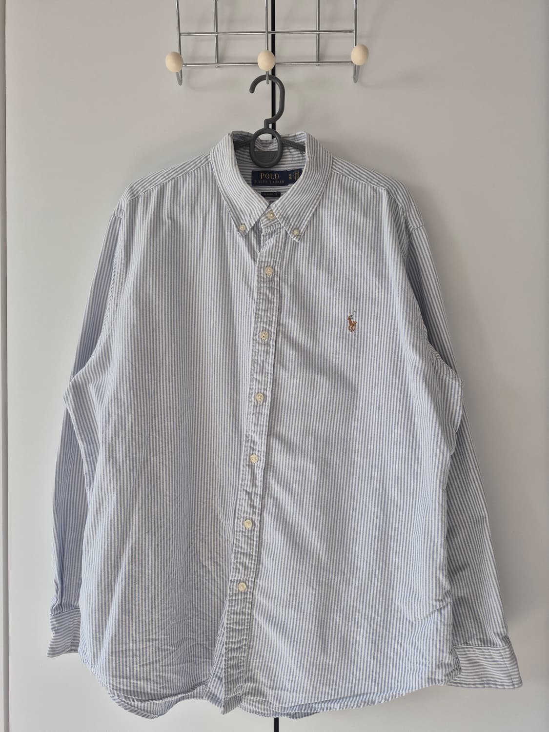 폴로 랄프로렌 스트라이프 셔츠 남성 105사이즈 상품이미지1