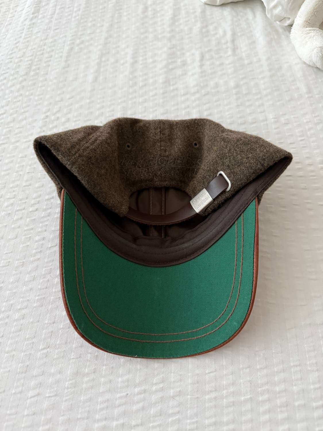 헤리티지플로스 울 레더 캡 상품이미지2