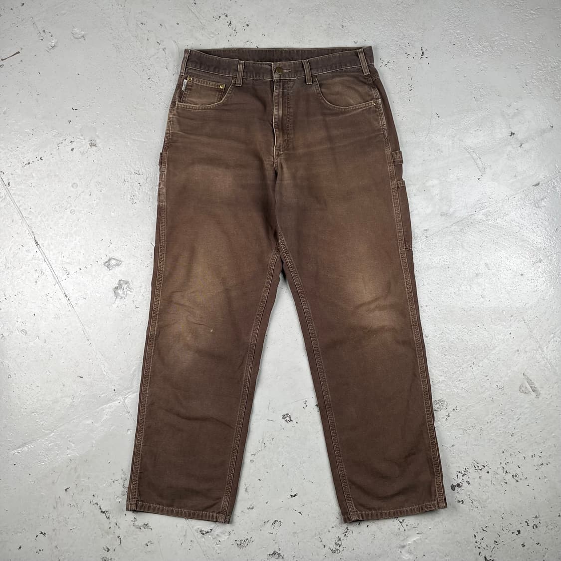 칼하트 다크브라운 카펜터 팬츠 B159DKB 상품이미지2