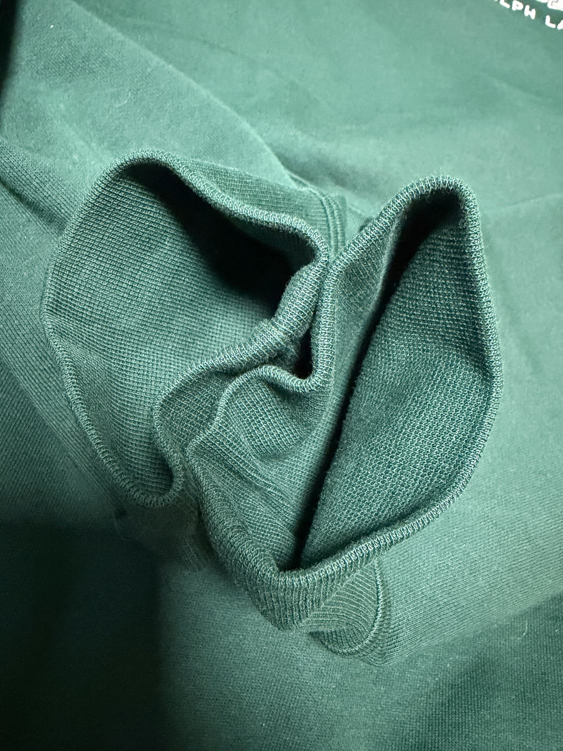 폴로 로고 플리스 스웨트셔츠 (L, 1회실착) 상품이미지6