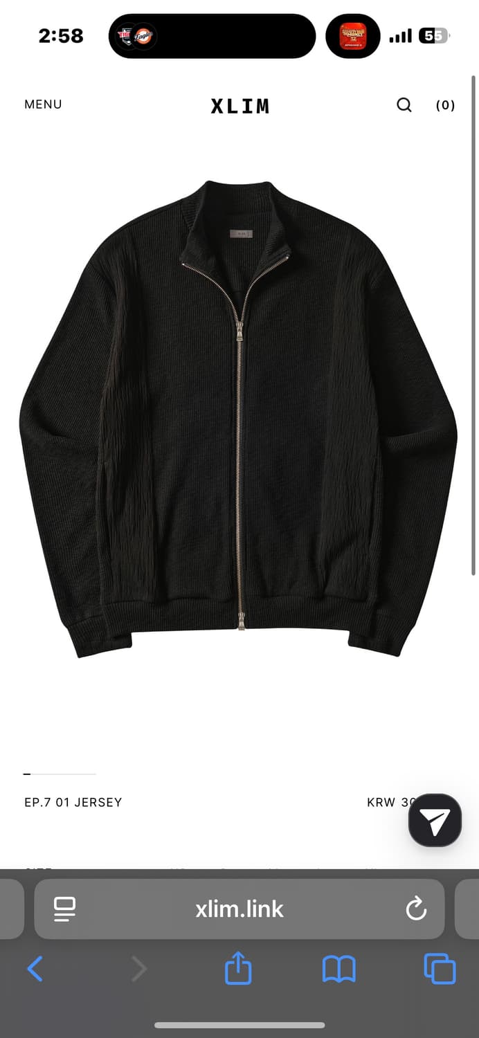 [M]엑슬림 ep7 jersey  상품이미지1