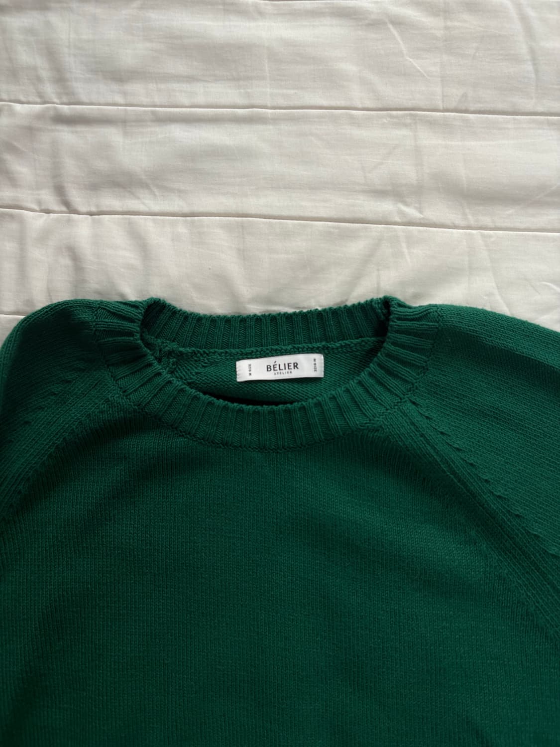 BELIER 니트 그린  상품이미지1