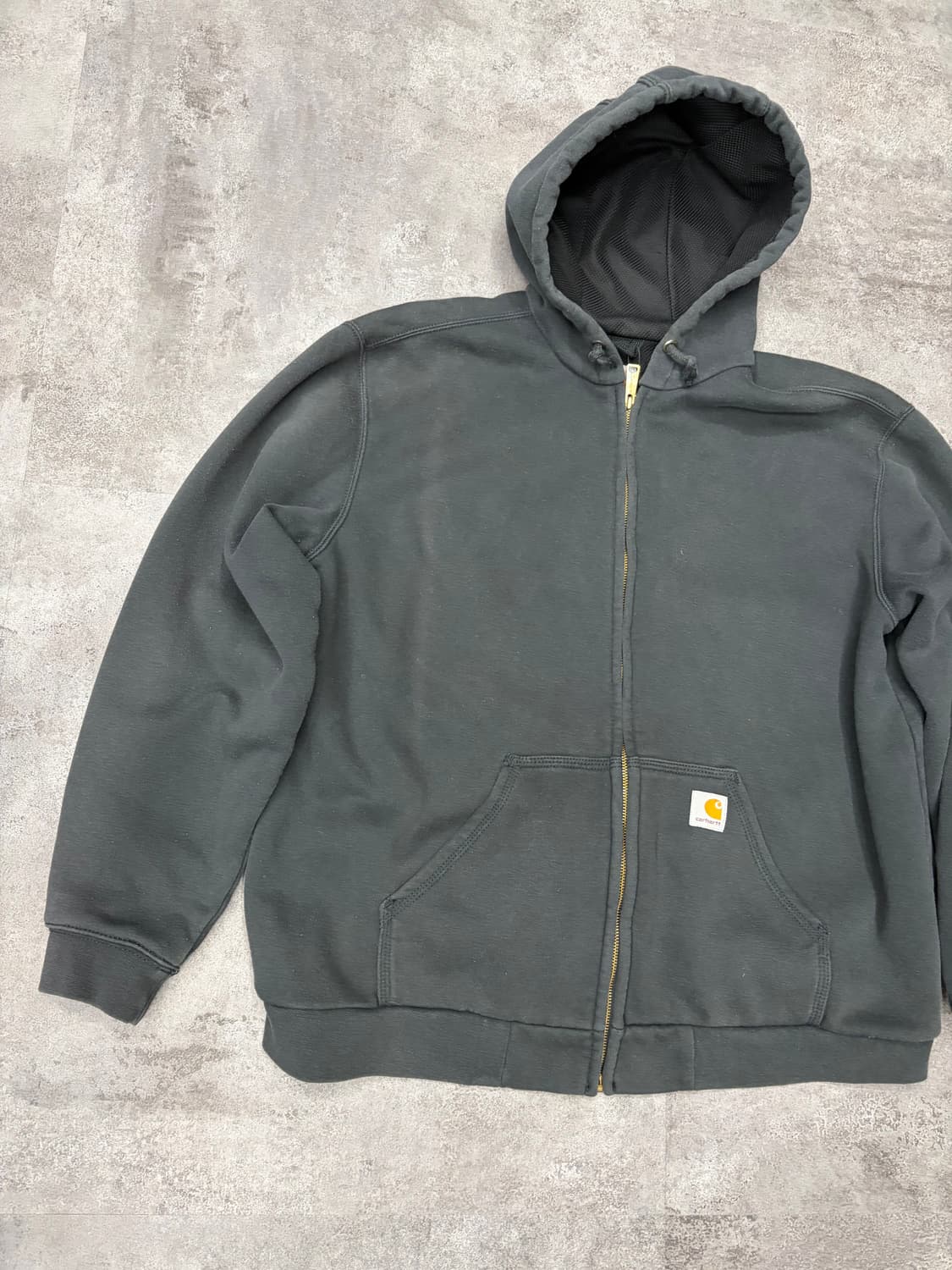 칼하트 써멀 후드집업 차콜 상품이미지2