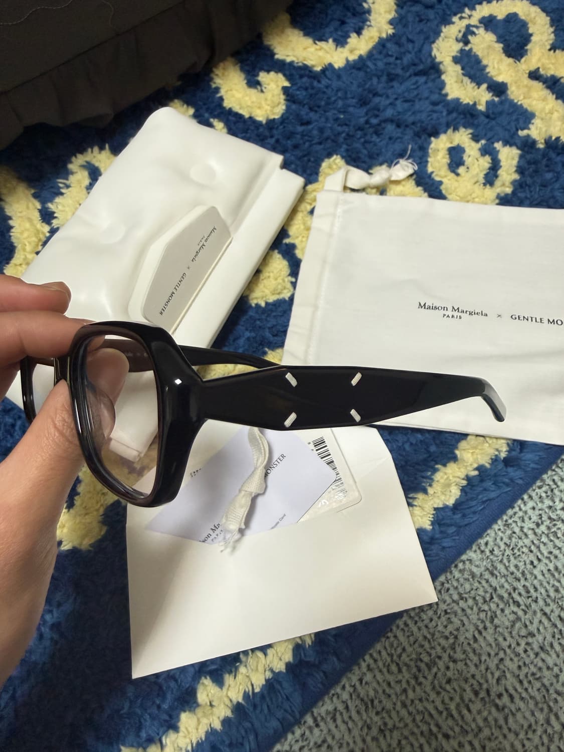 젠틀몬스터 메종마르지엘라 MM212 블랙 클리어 상품이미지4