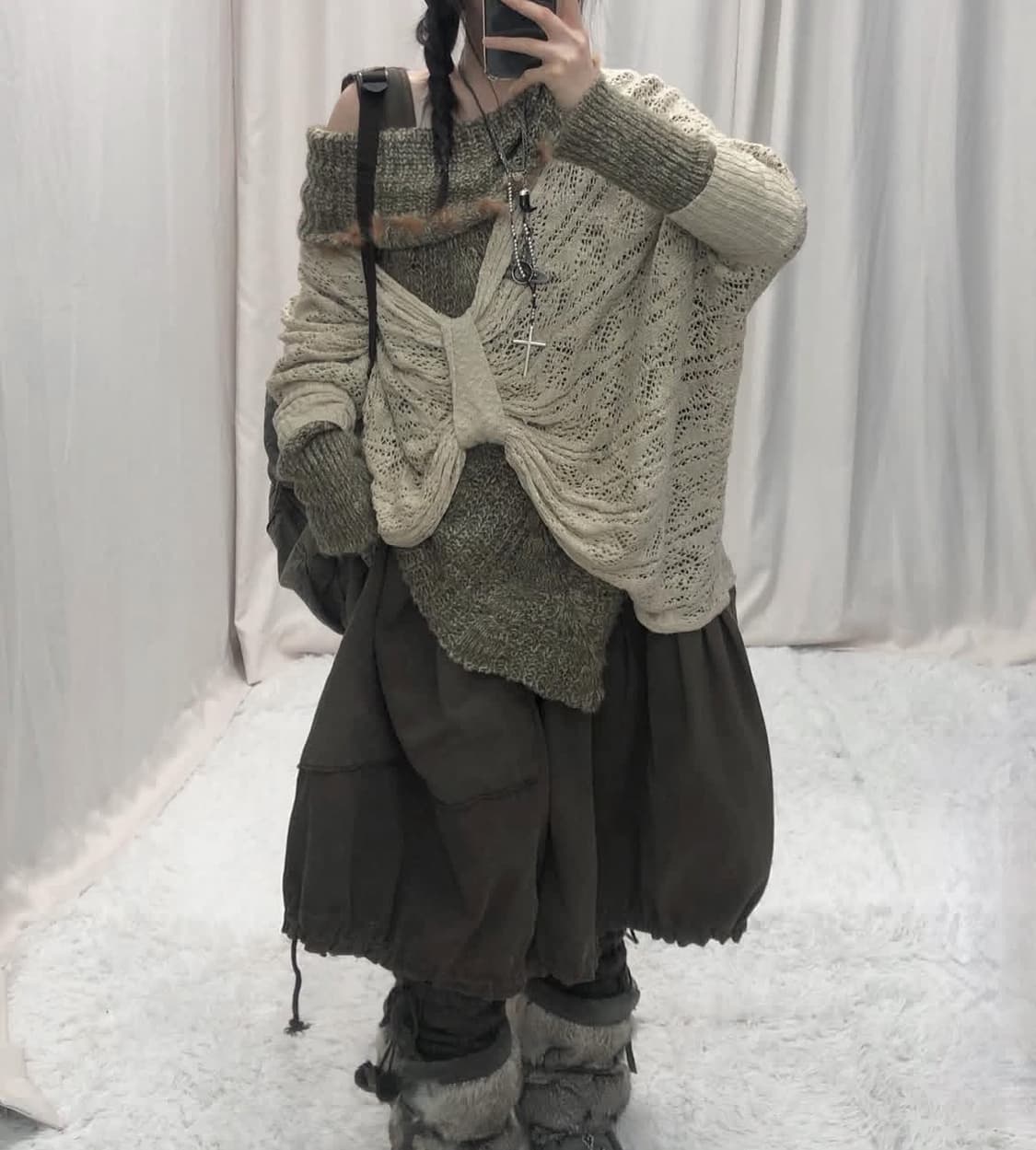 선가든파티 카키 히피세트  상품이미지5