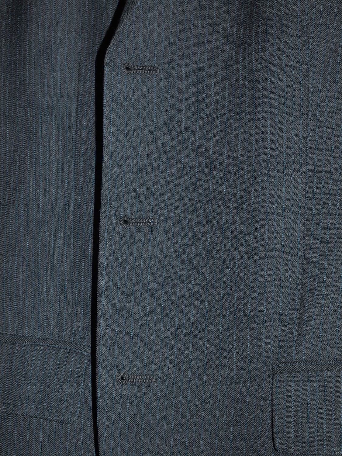 Virgin Wool Pin Stripe Jacket 상품이미지5