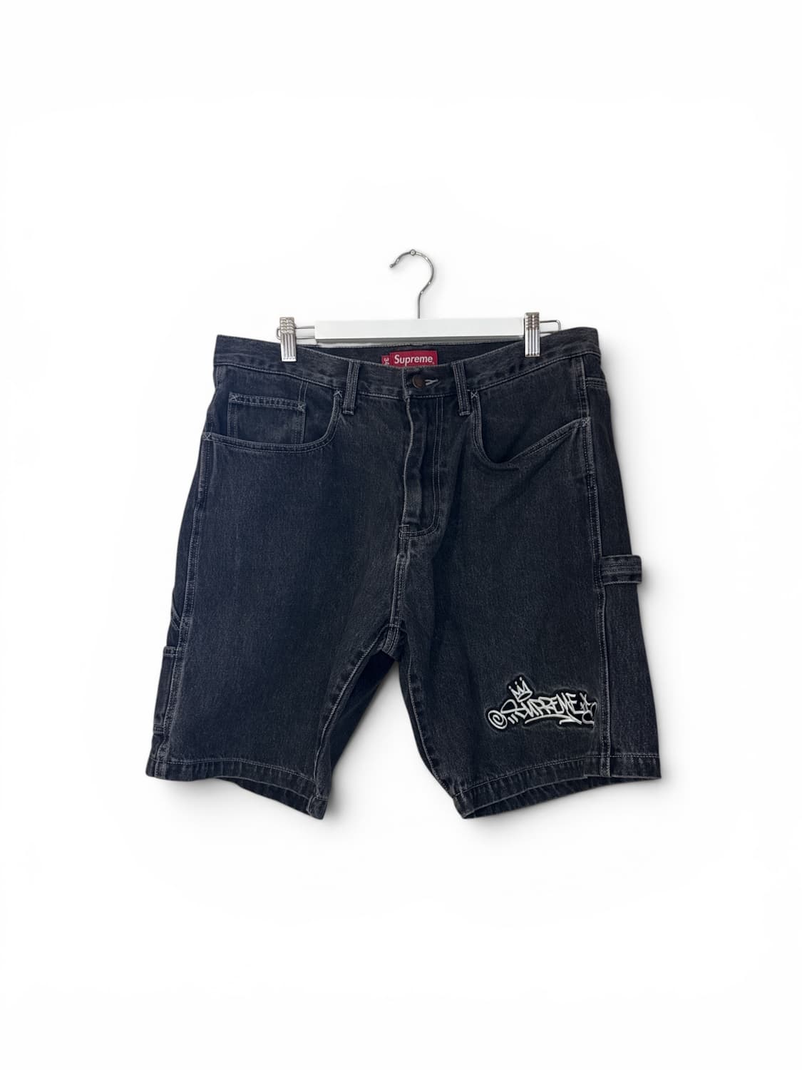 21SS Supreme Handstyle Denim Shorts 상품이미지1