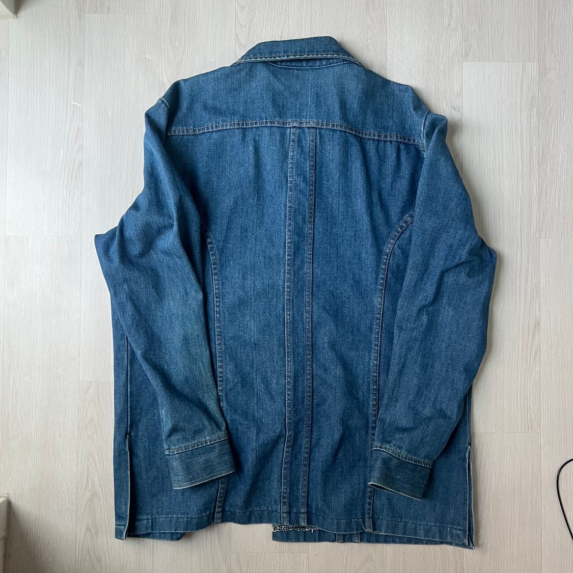 80s USA 데님 셔츠 상품이미지2