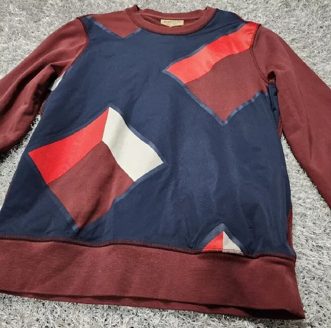 버버리 맨투맨 티셔츠 L 상품이미지4