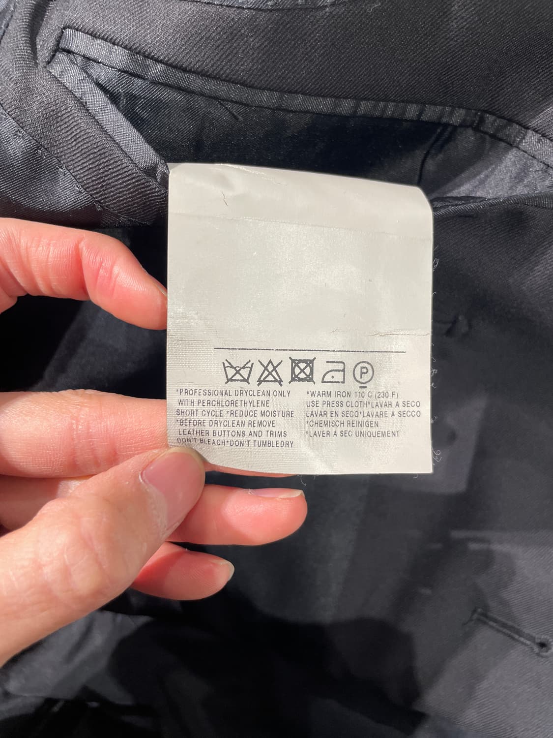 톰포드 블랙 클래식 2B 울 블레이저 상품이미지9