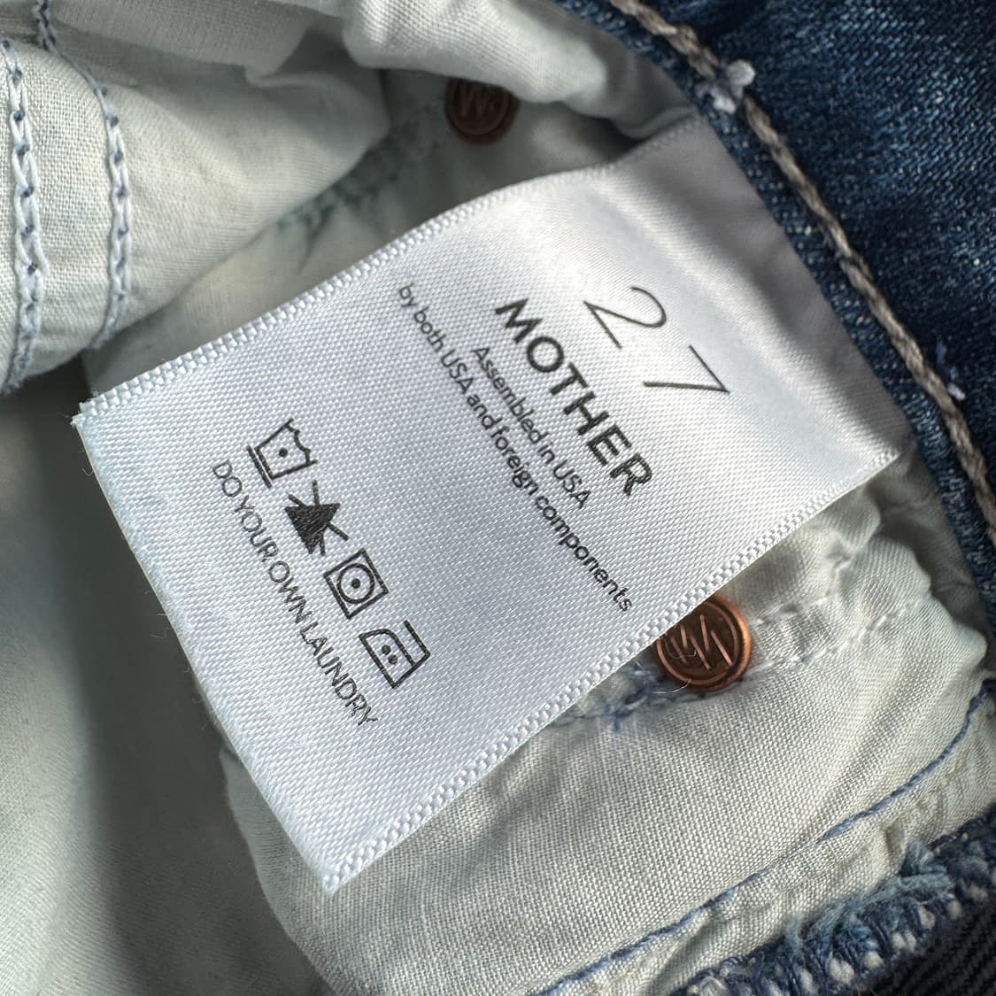 마더데님 톰캣 스트레이트 레그 진 (27) 상품이미지6