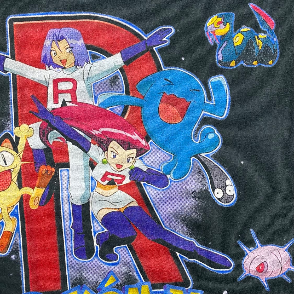 포켓몬 로켓단 부틀렉 애니메이션 티셔츠 상품이미지6