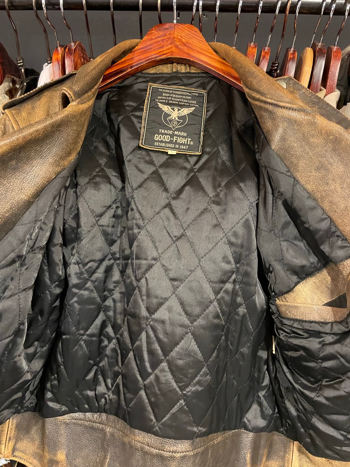 Goodfight leather jacket 상품이미지7