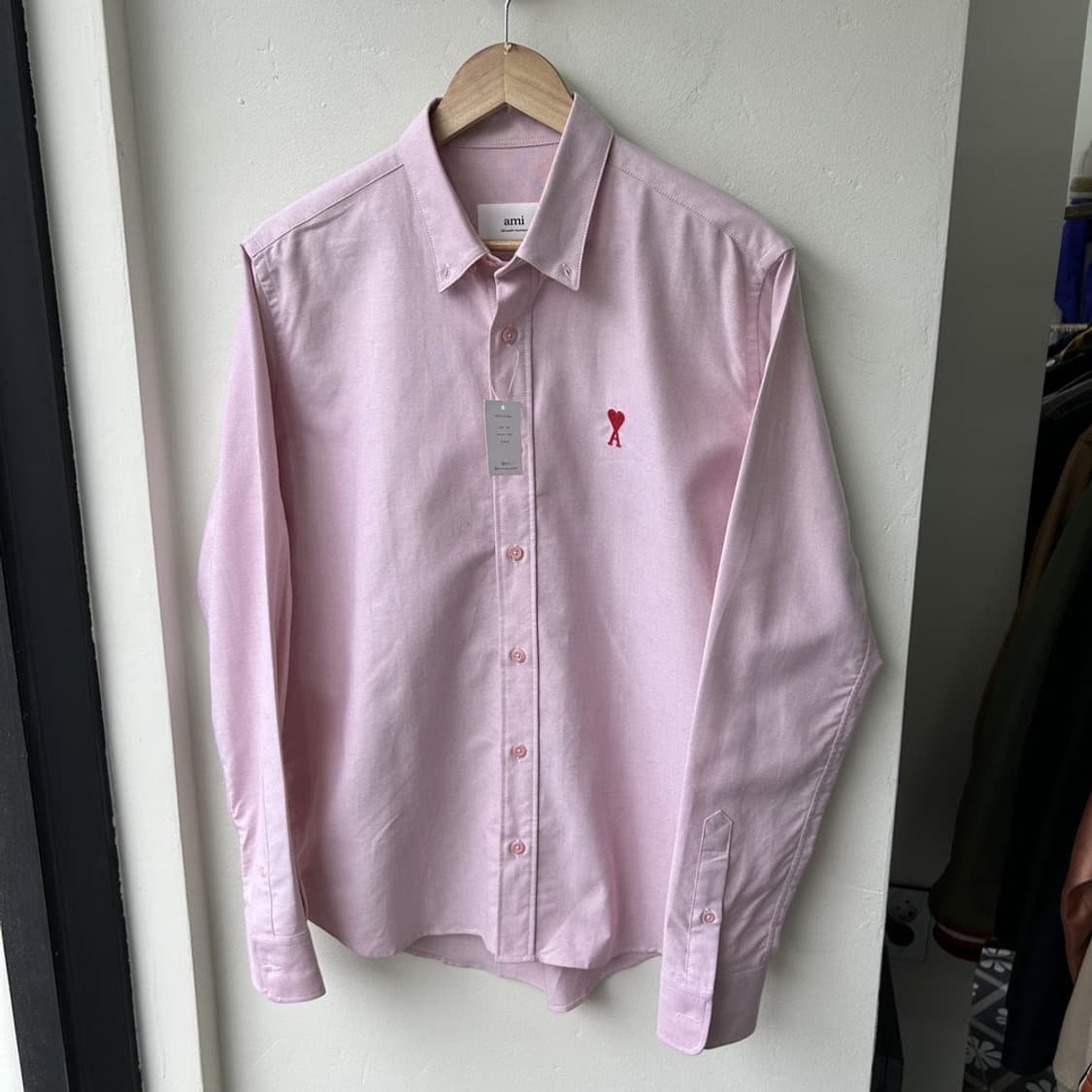 16253 - 아미 스몰 하트 핑크 셔츠 상품이미지2