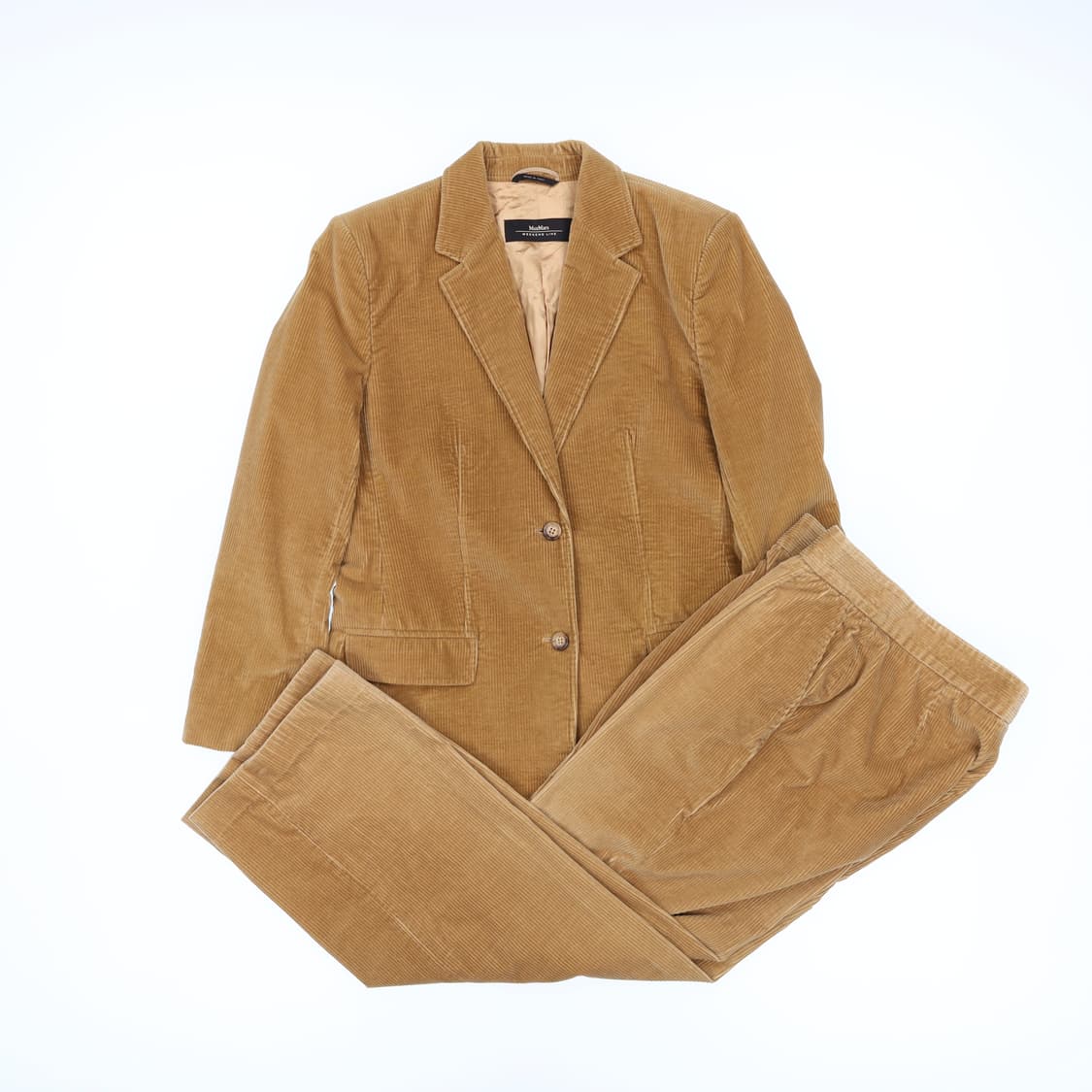 [66-77] 막스마라 코듀로이 블레이저 자켓 (바지서비스) N6910 상품이미지1