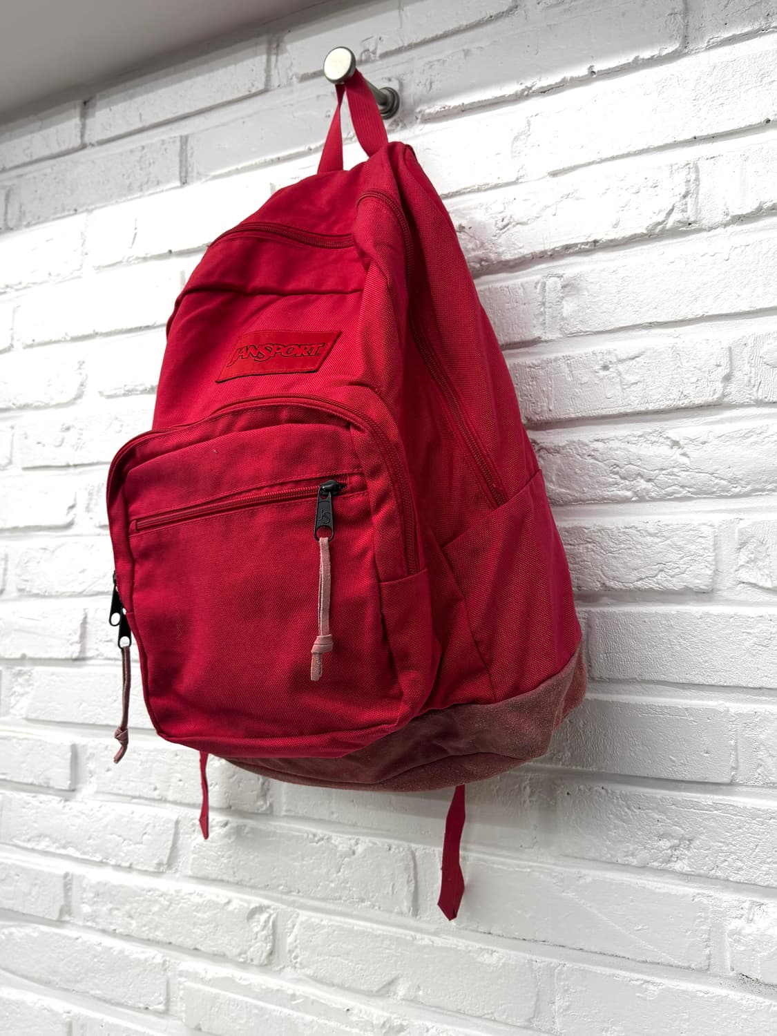 잔스포츠 레드 백팩 상품이미지3