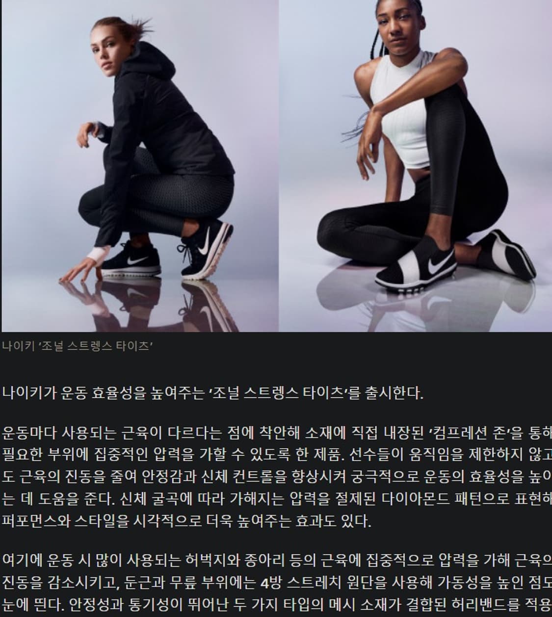나이키 조널 스트렝스 타이츠 레깅스  상품이미지8