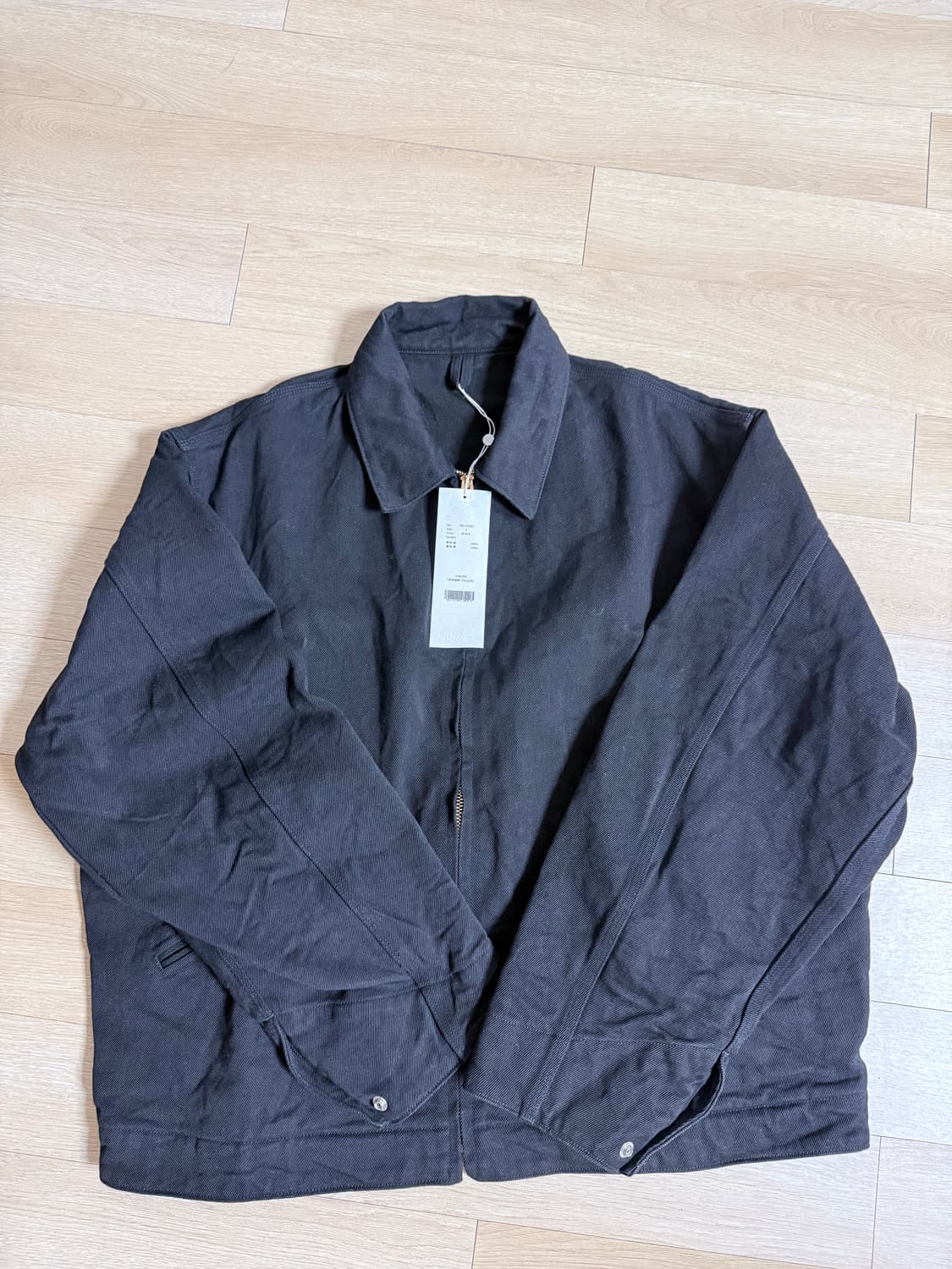 코모리 데님 숏 자켓 2사이즈 상품이미지2