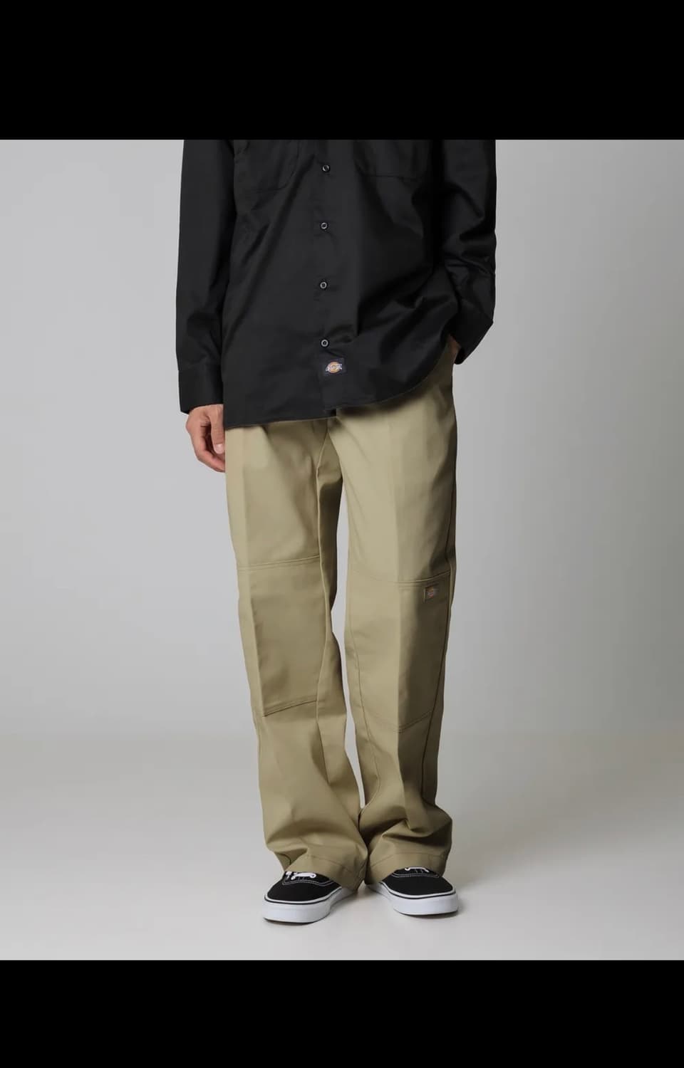 디키즈 더블니 팬츠 카키 32X32 size 상품이미지1