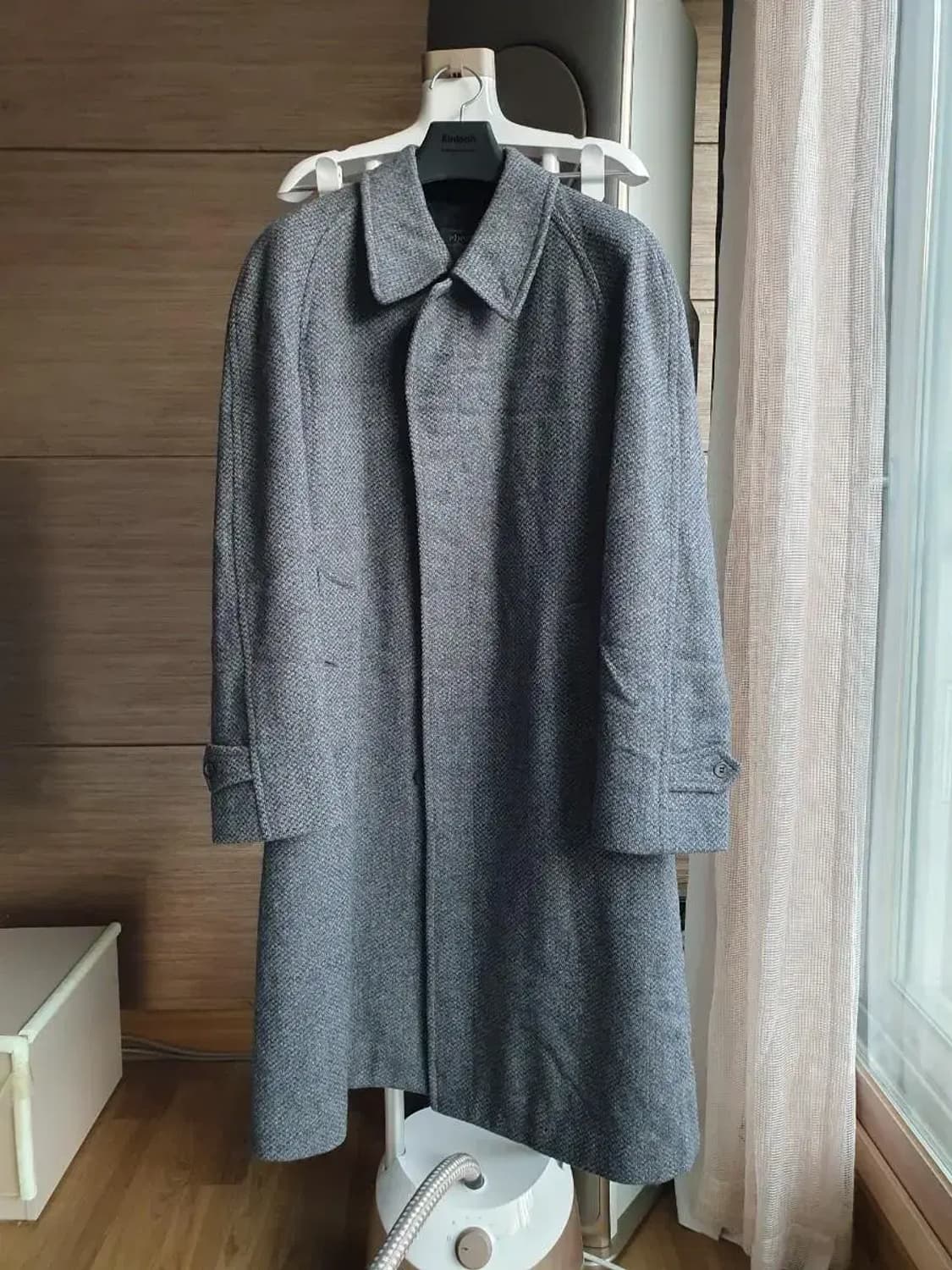 빈티지 버버리 아이리쉬 트위드 발마칸 코트 미품급 상품이미지1