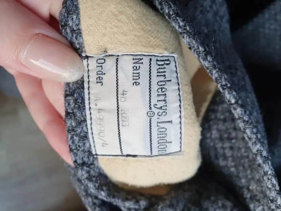 빈티지 버버리 아이리쉬 트위드 발마칸 코트 미품급 상품이미지10