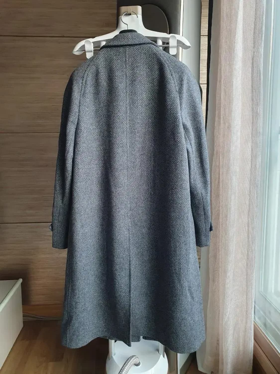 빈티지 버버리 아이리쉬 트위드 발마칸 코트 미품급 상품이미지2