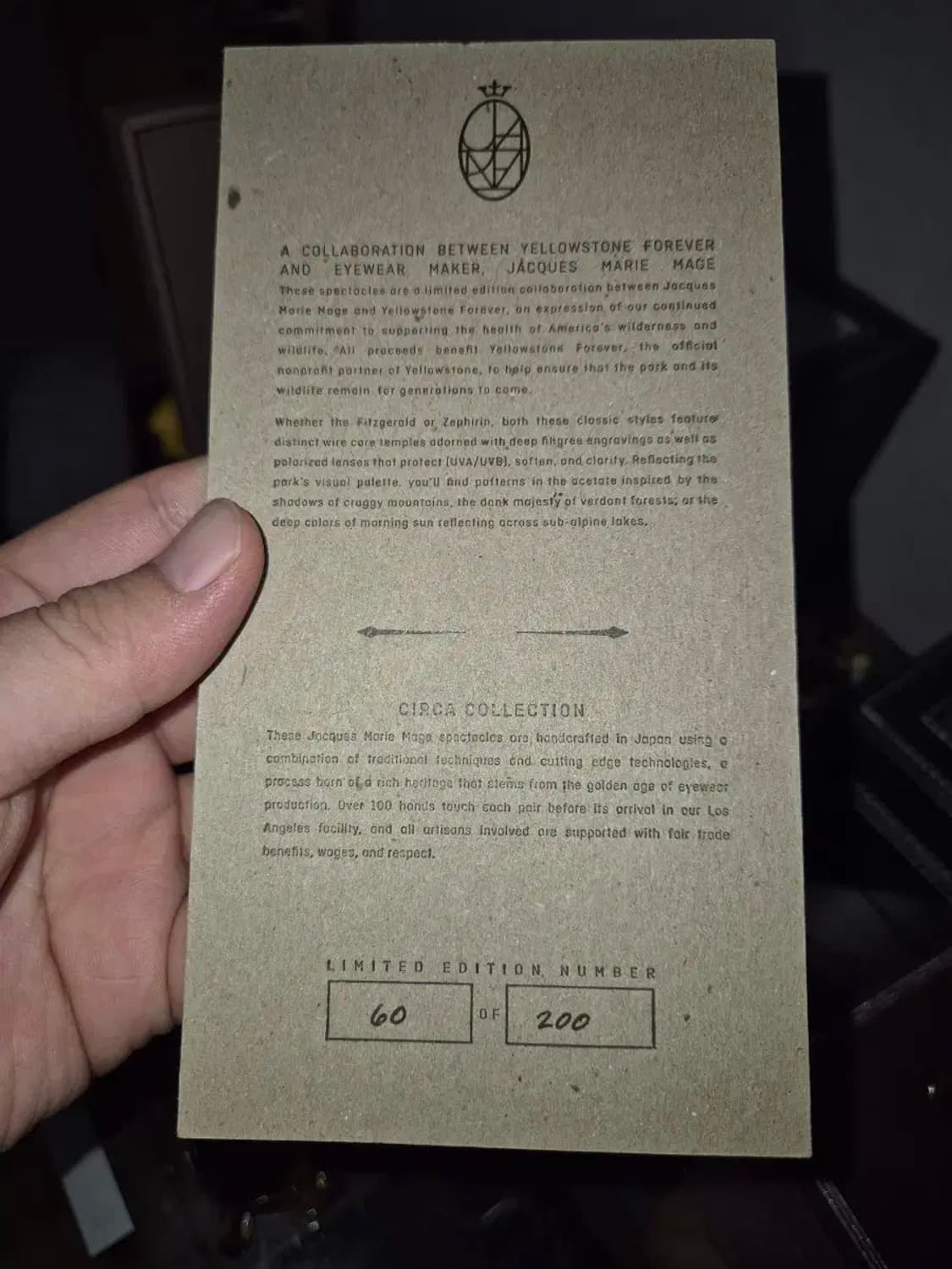 자크마리마지 X 옐로우스톤 제피린 47 상품이미지9