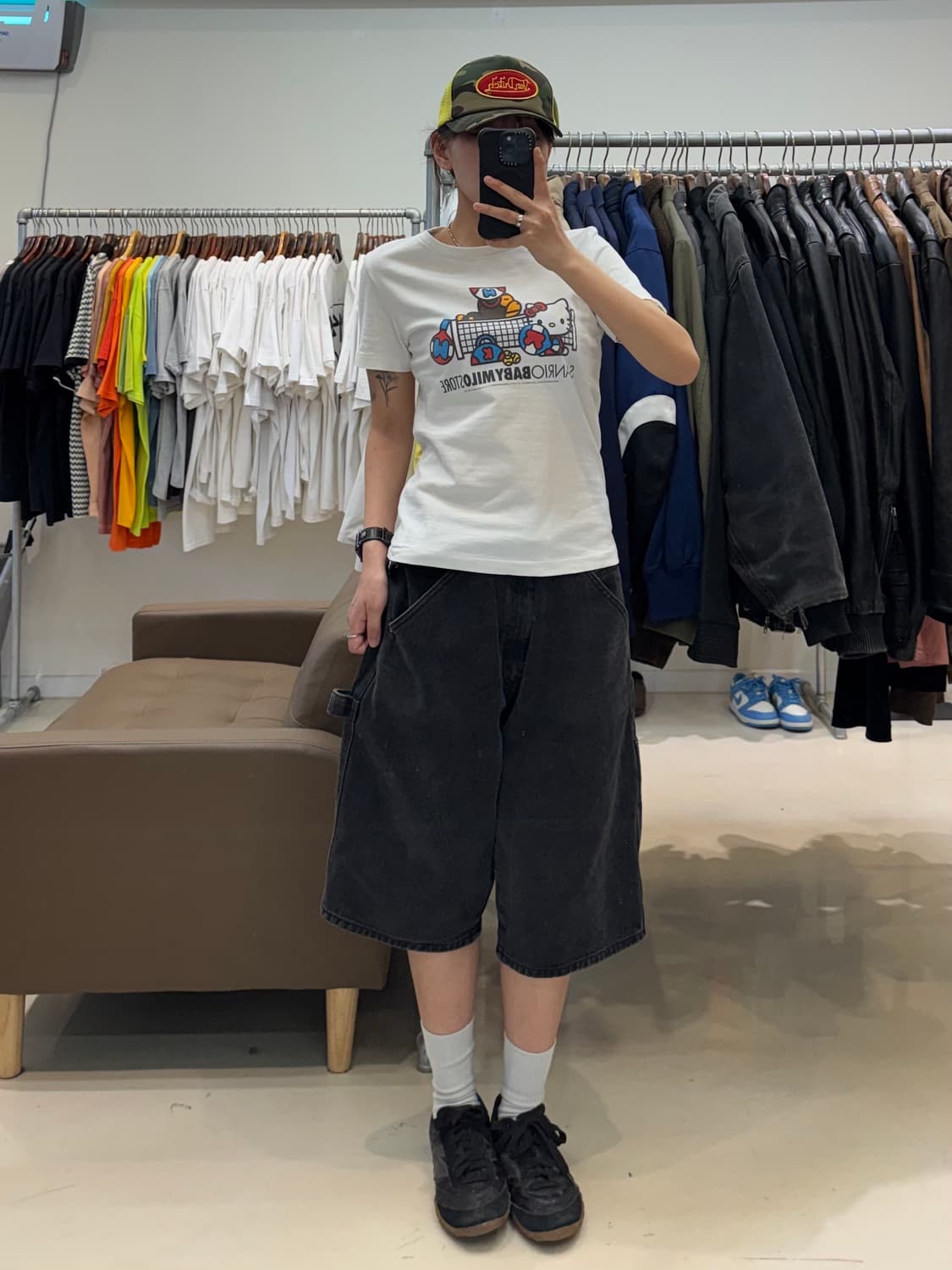 베이프 x 헬로키티 티셔츠  상품이미지9