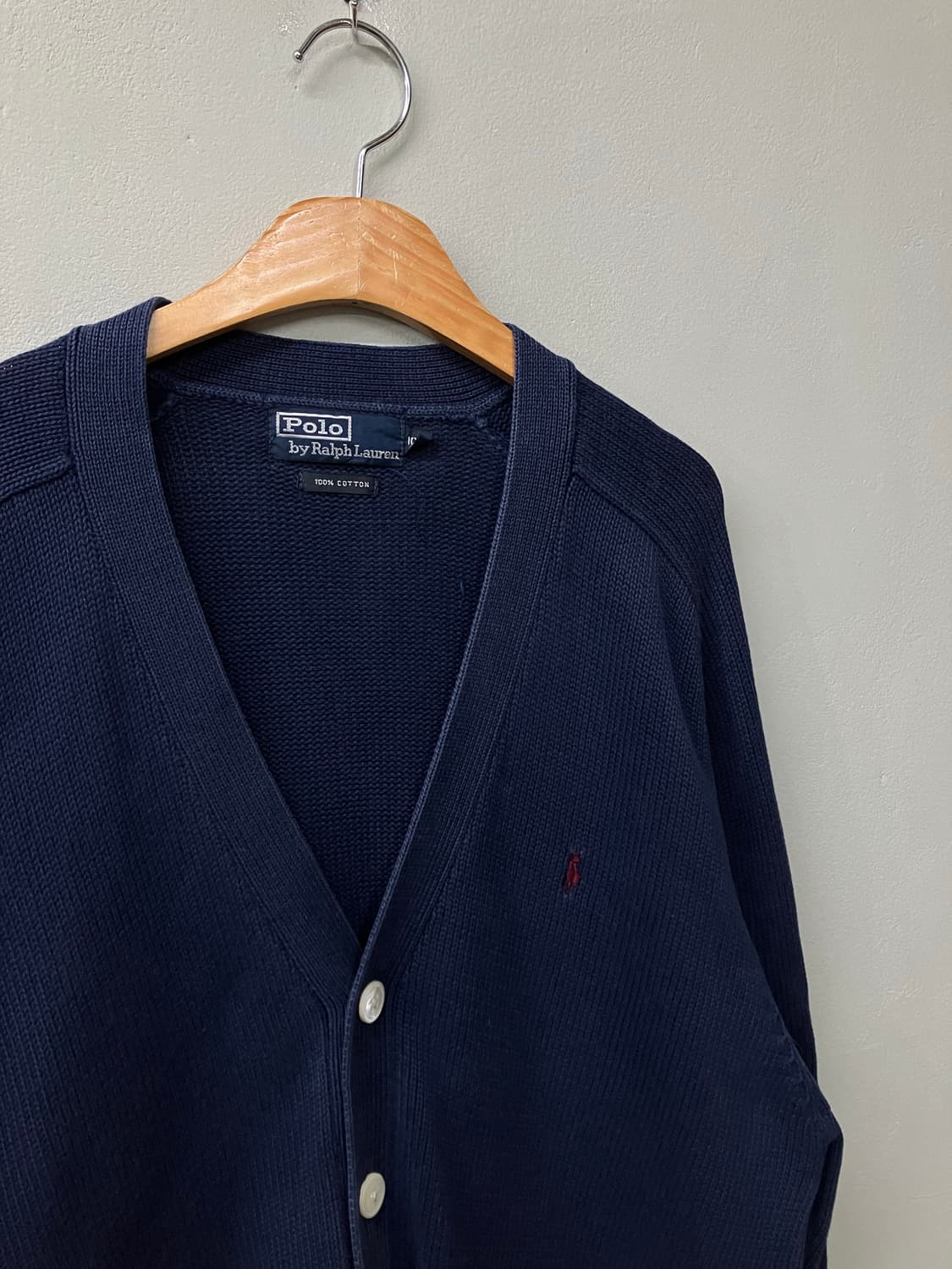 90s 폴로 랄프로렌 브이넥 오버핏 가디건 상품이미지2