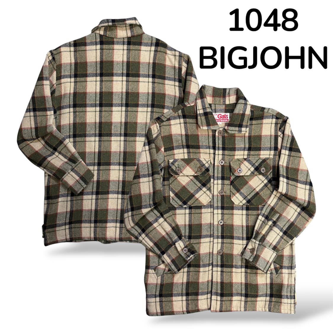 빅존 베티스미스 체크무늬 자켓 L 상품이미지1