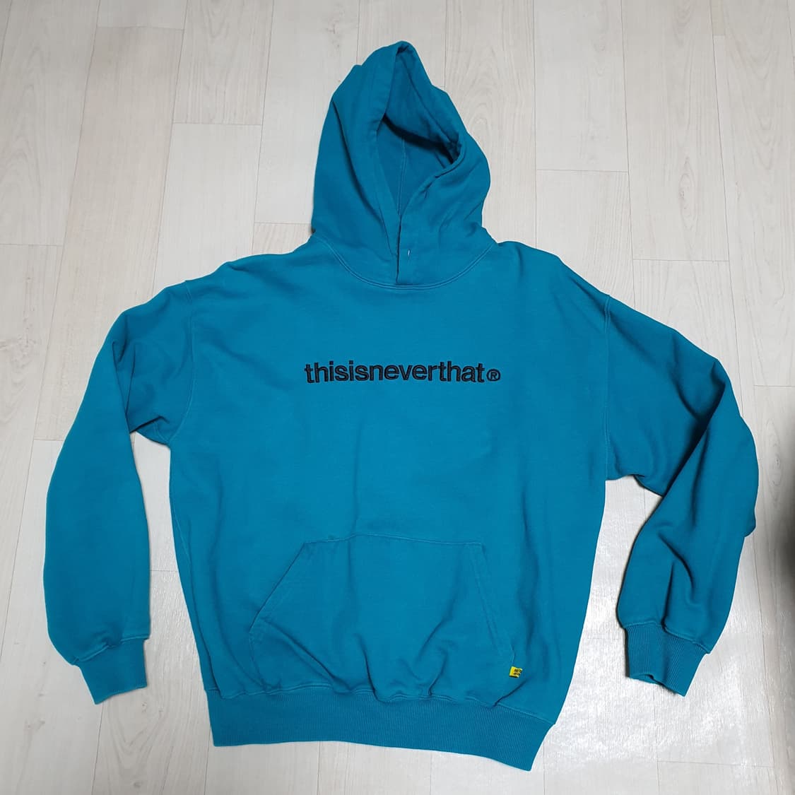 디스이즈네버댓 청록색 후드티 M
 상품이미지1