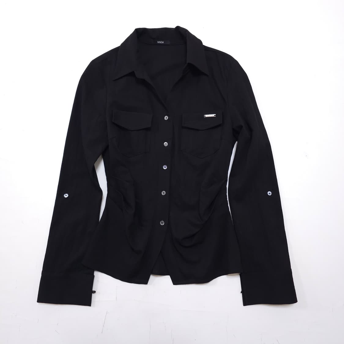 Mnem 므넴 뮤트 롤업 셔츠 상품이미지2