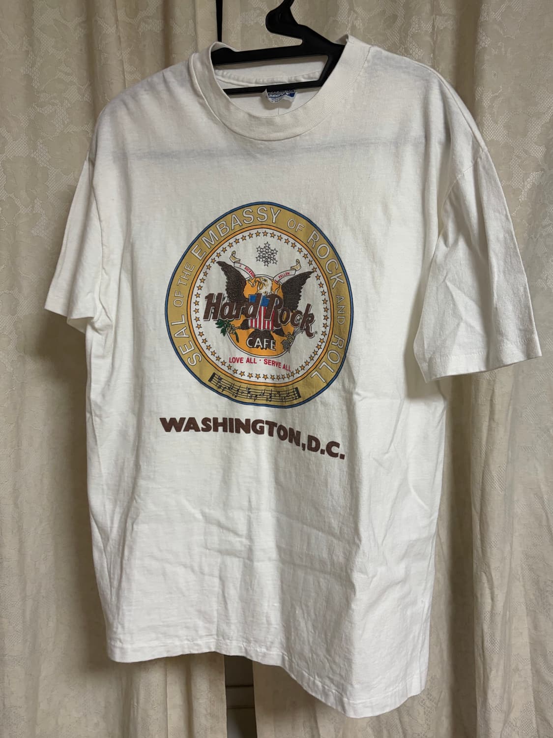 90s 헤인즈 하드록 카페 티셔츠 상품이미지1