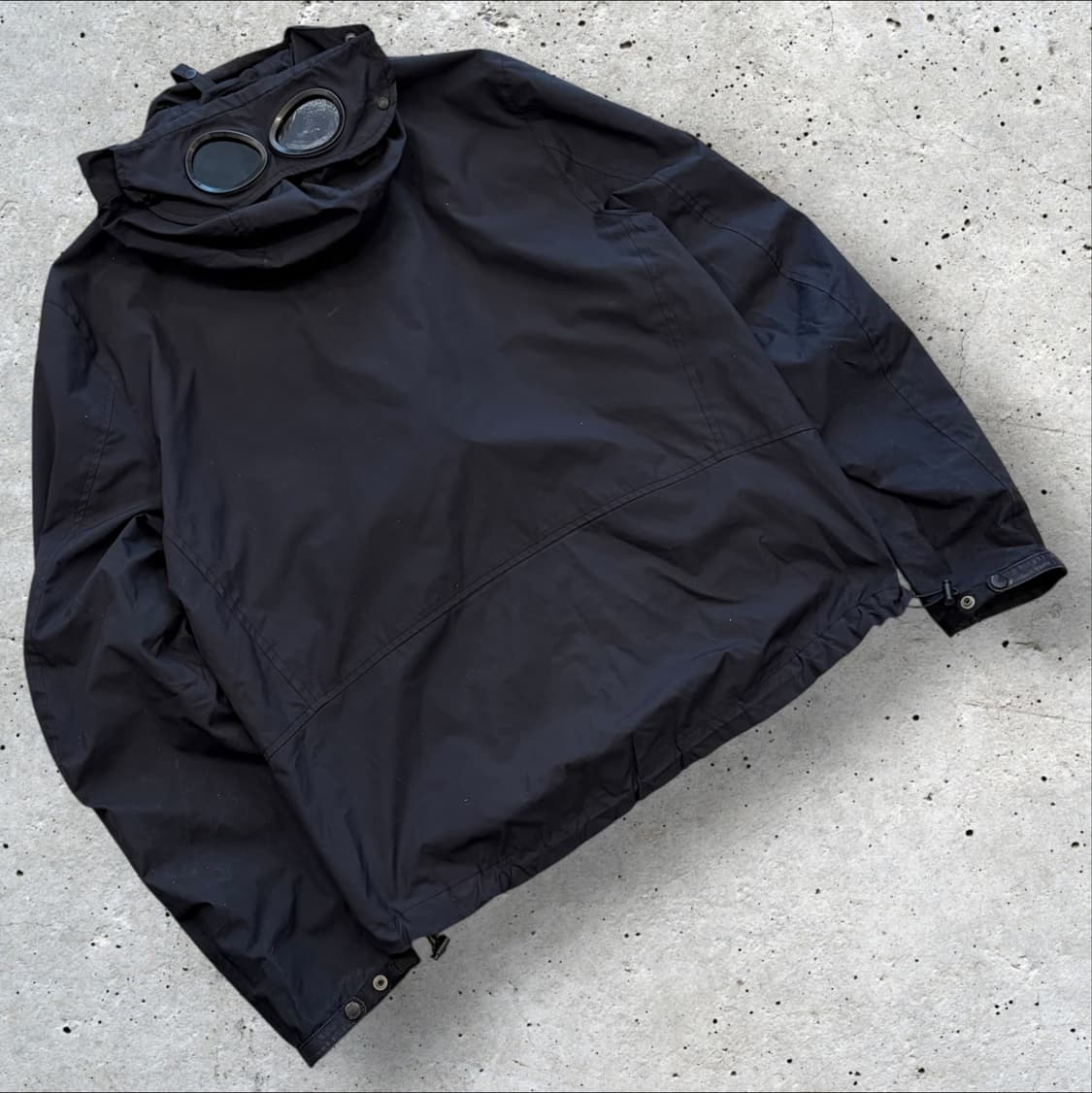 [105] 15FW CP 컴퍼니 고글 후드 자켓 블랙 D2 상품이미지2