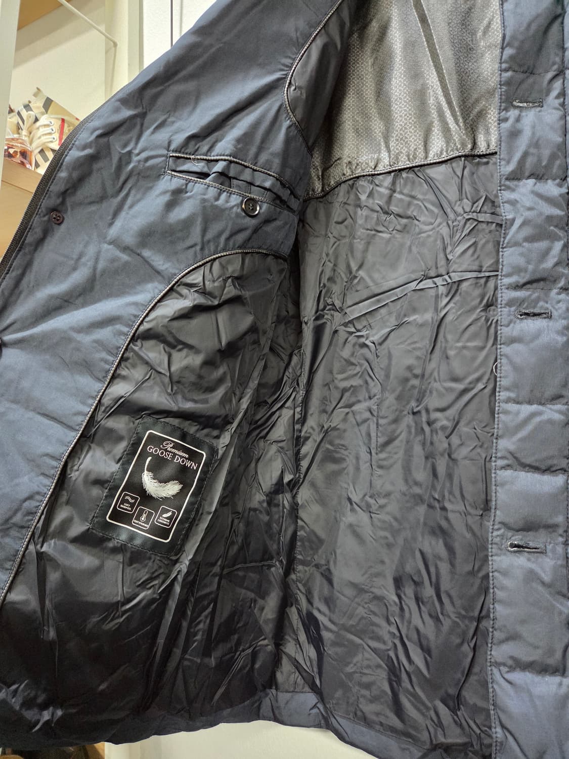 DAKS 닥스 신사 구스다운 경량 110사이즈 상품이미지5