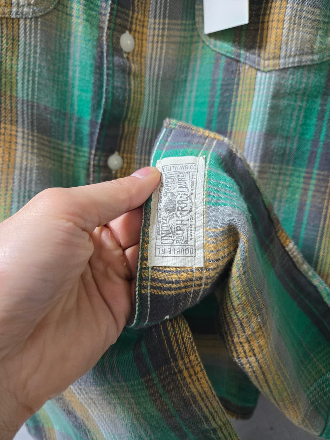 RRL 플래드 셔츠 M 상품이미지2