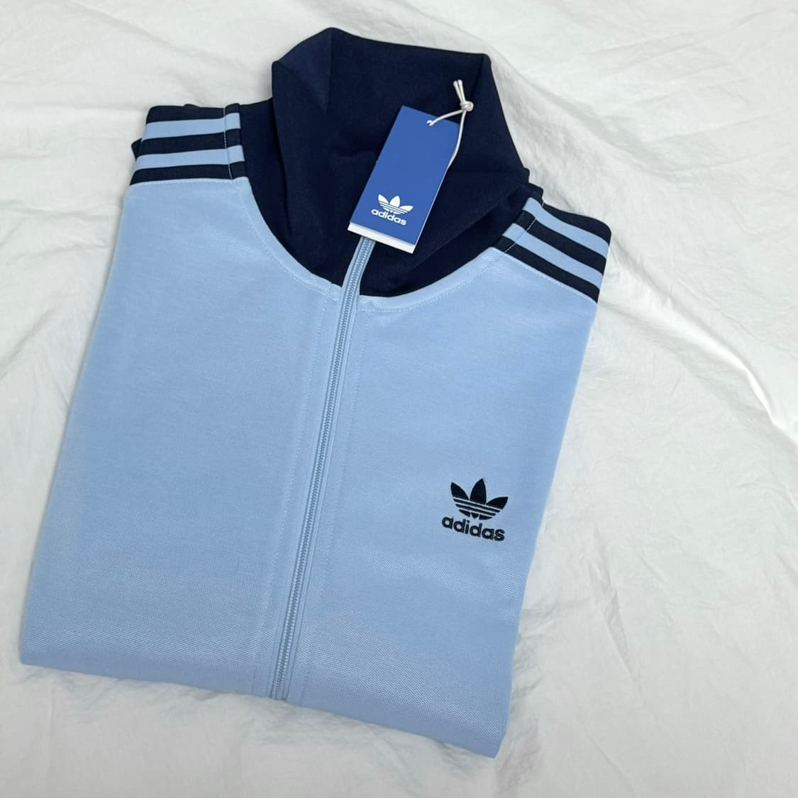 아디다스 BB 트랙탑 스카이블루 2XL 상품이미지1