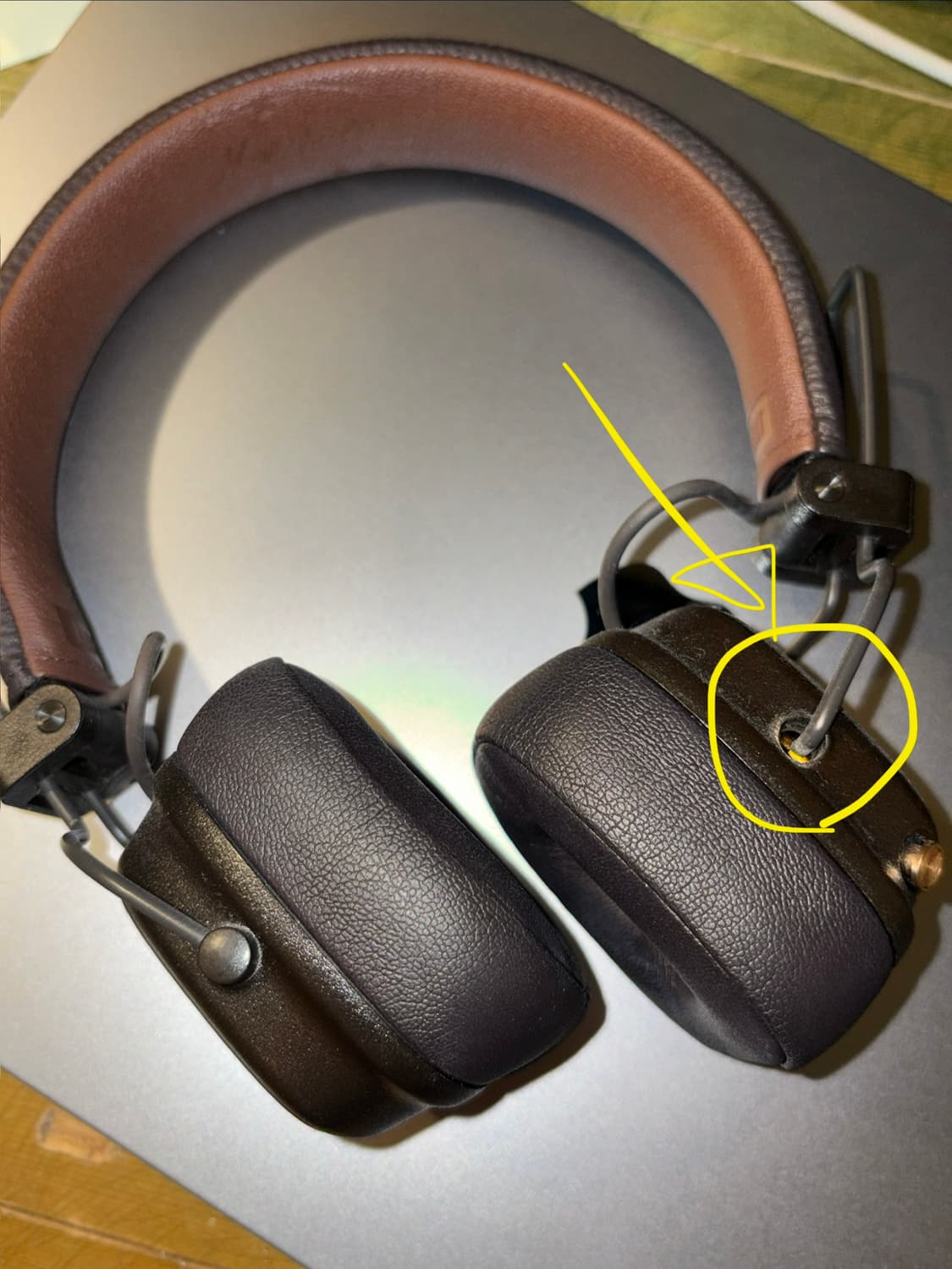 마샬 메이저4(Major IV) 브라운 무선 헤드폰 상품이미지3