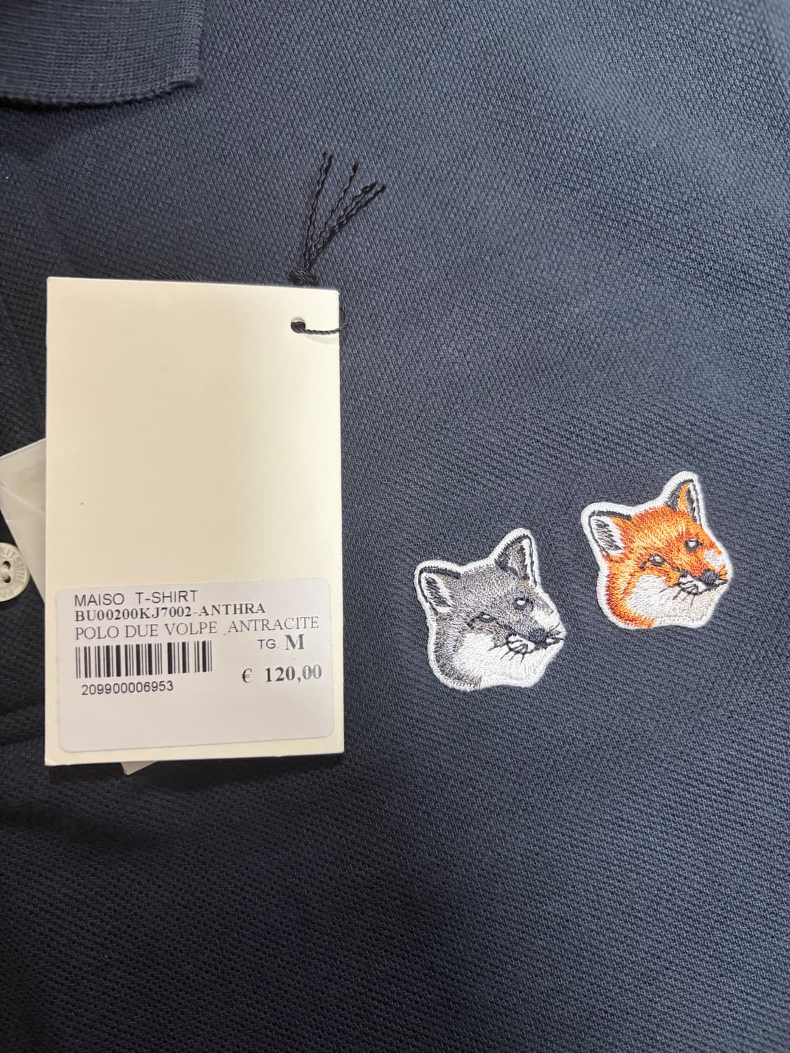 메종키츠네 더블폭스 PK티셔츠 상품이미지3