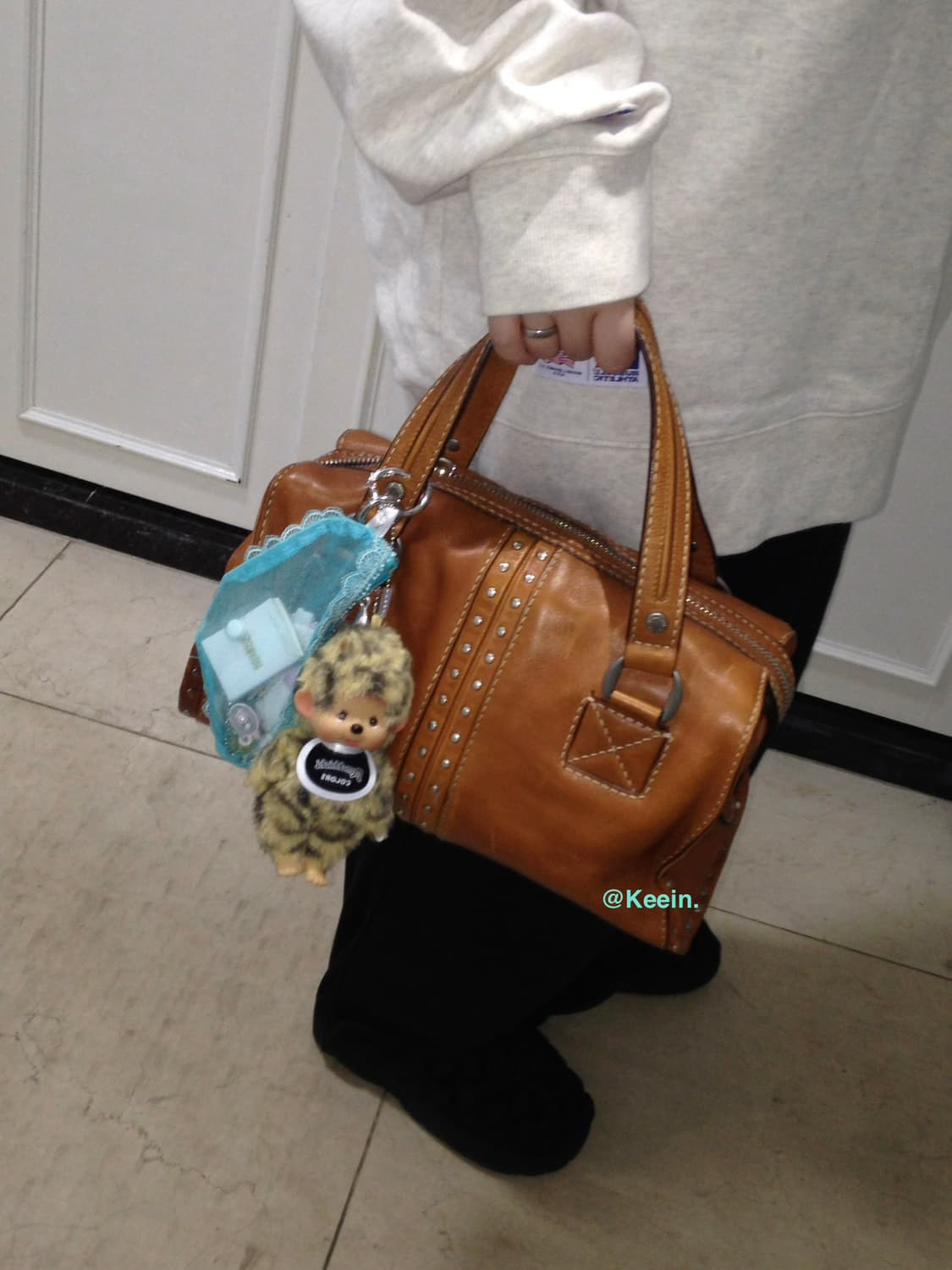 Michael kors caramel brown minibag 상품이미지6