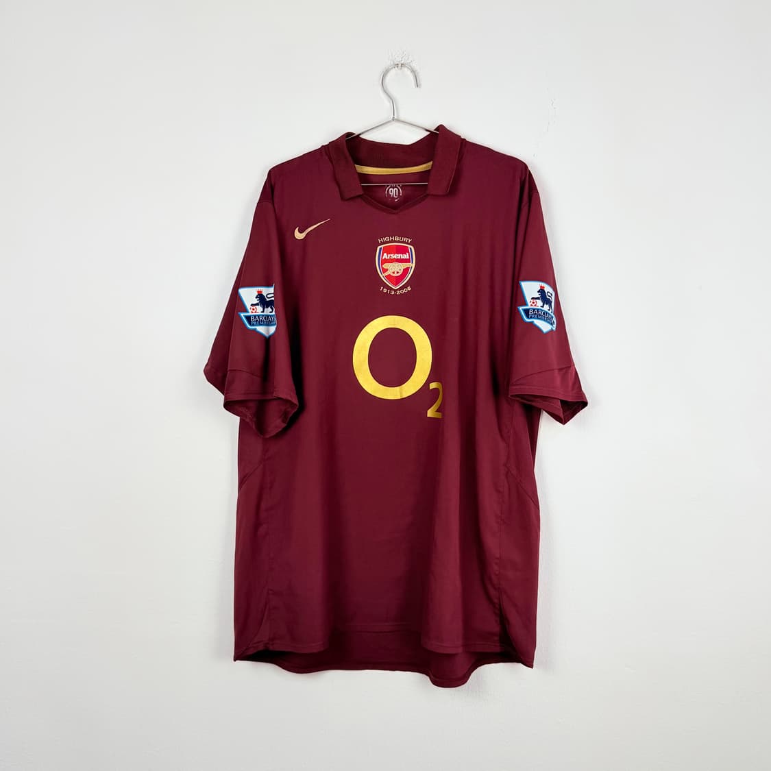 05-06 아스날 홈 하이버리 베르캄프 유니폼 상품이미지5