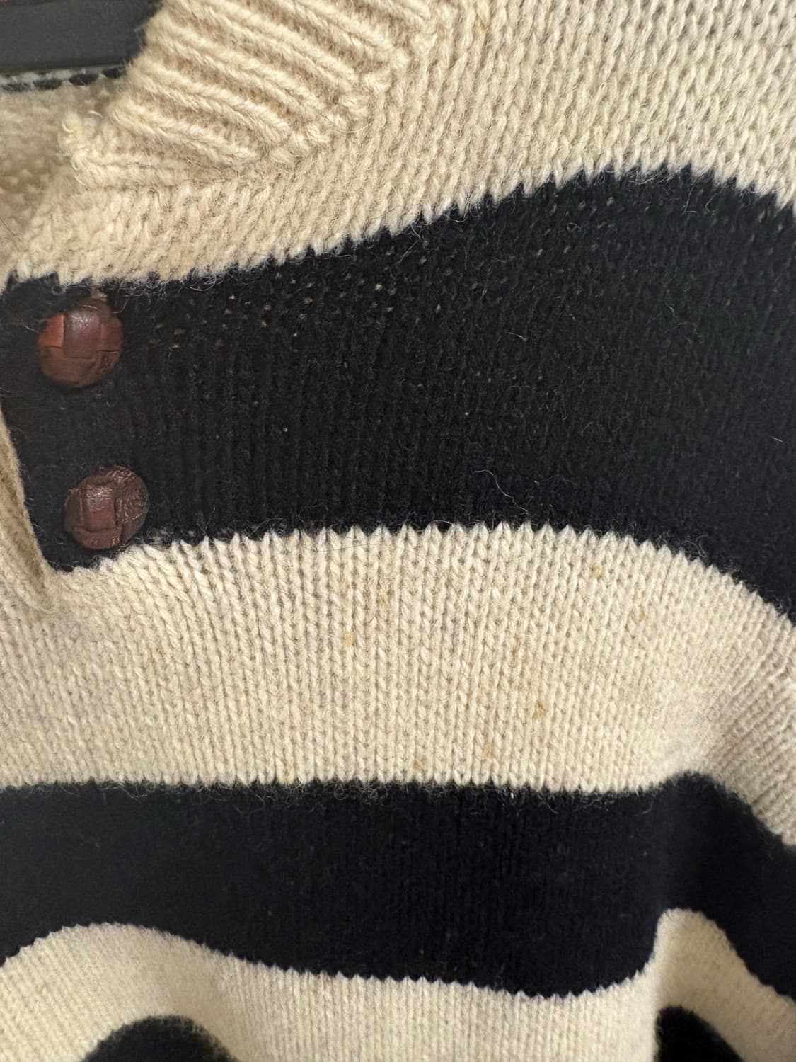 베이프 빈티지 스트라이프 니트 상품이미지2