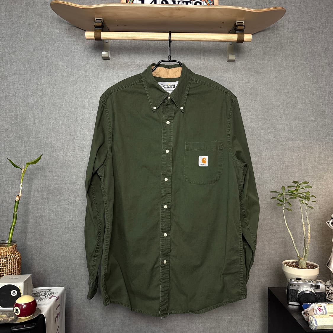 칼하트 카키셔츠 상품이미지2