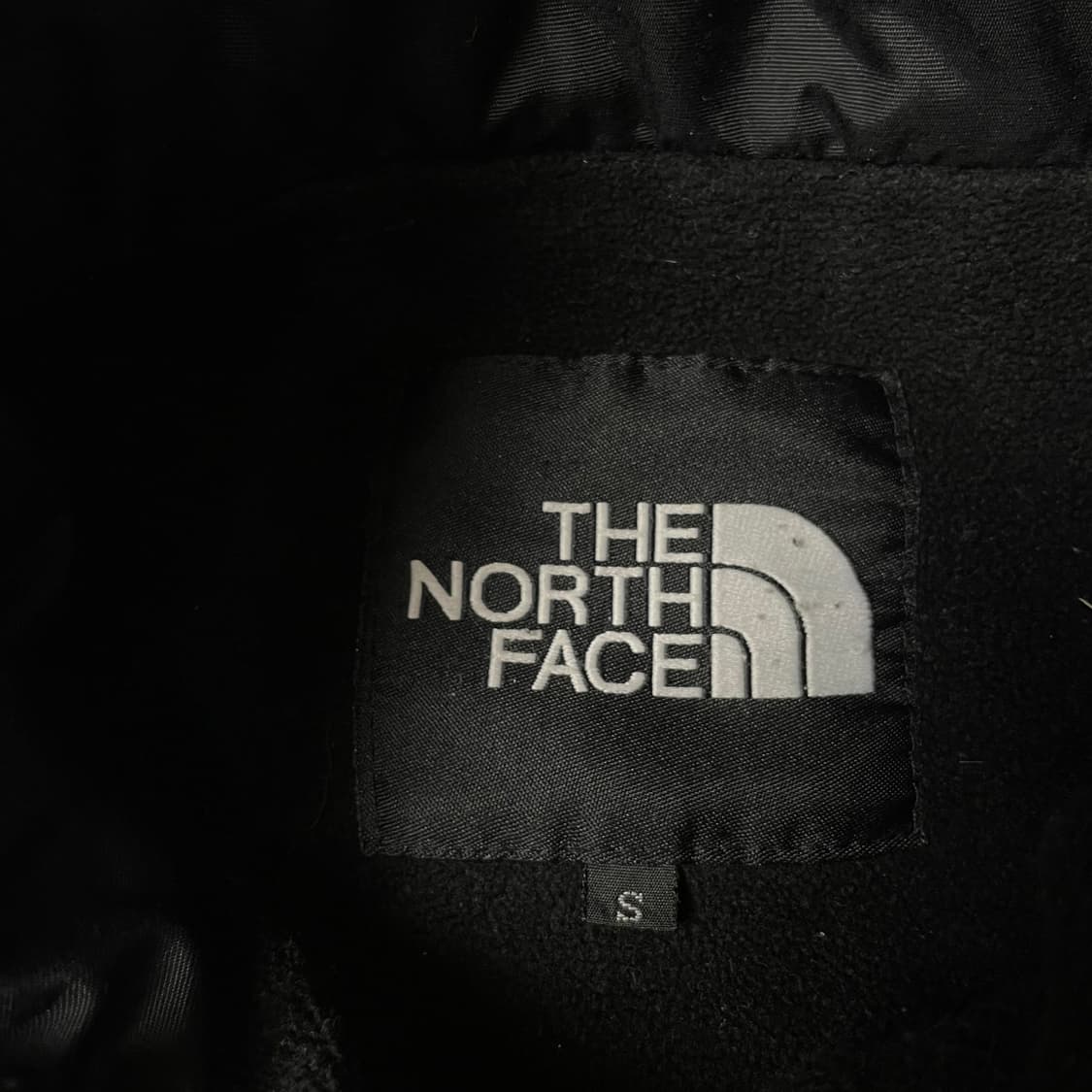노스페이스 블랙 약기모 바람막이 자켓 S 상품이미지4