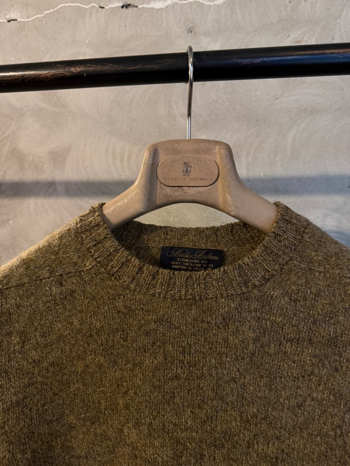 브룩스 브라더스 셔틀랜드울 니트 남 95 여 77 상품이미지3