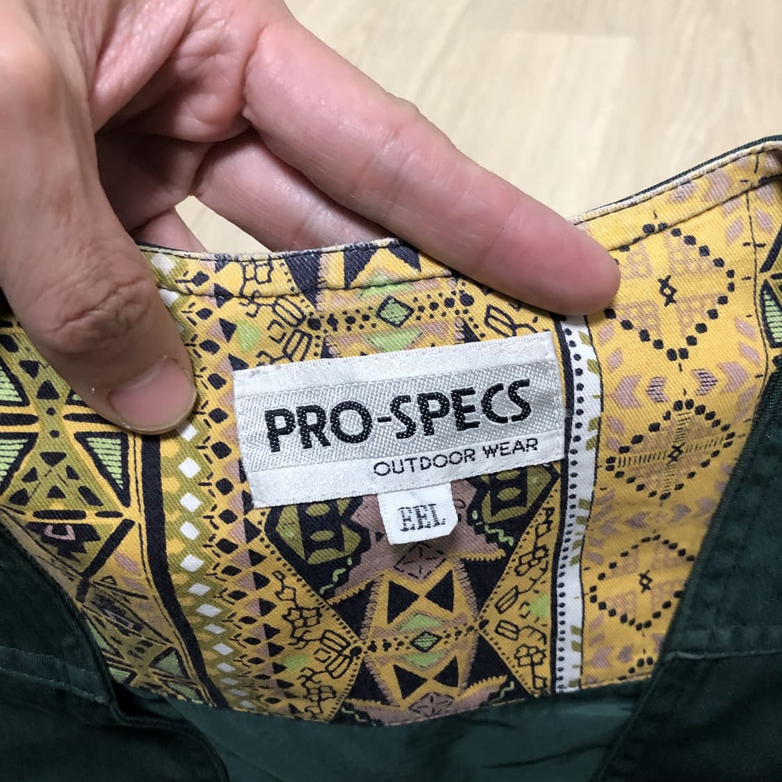 (XXL) 90's 프로스펙스 빈티지 아웃도어 헌팅 피싱 베스트 그린 상품이미지4