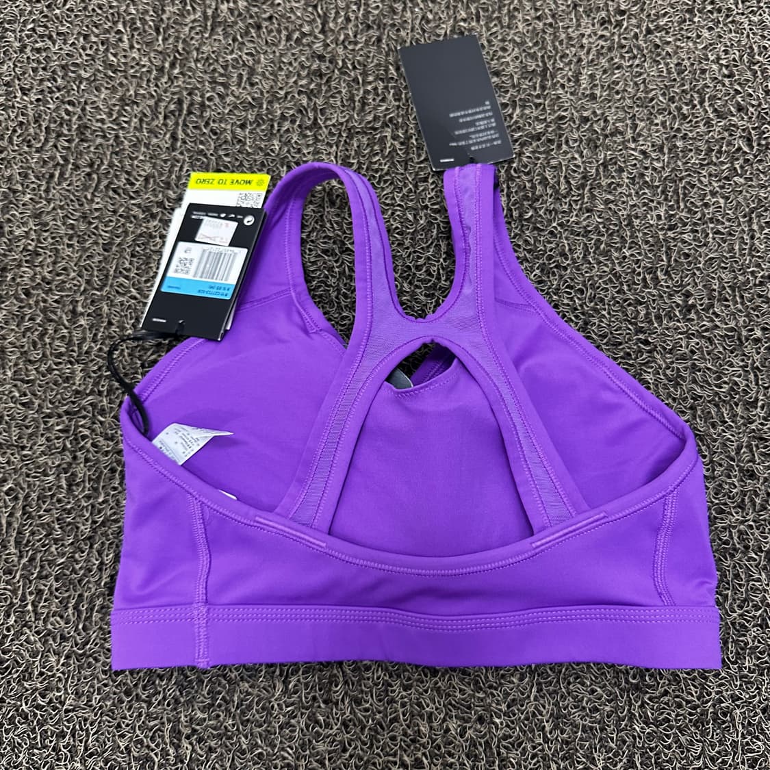 [새상품] NIKE 나이키 여성 스포츠 브라 퍼플 M 상품이미지5